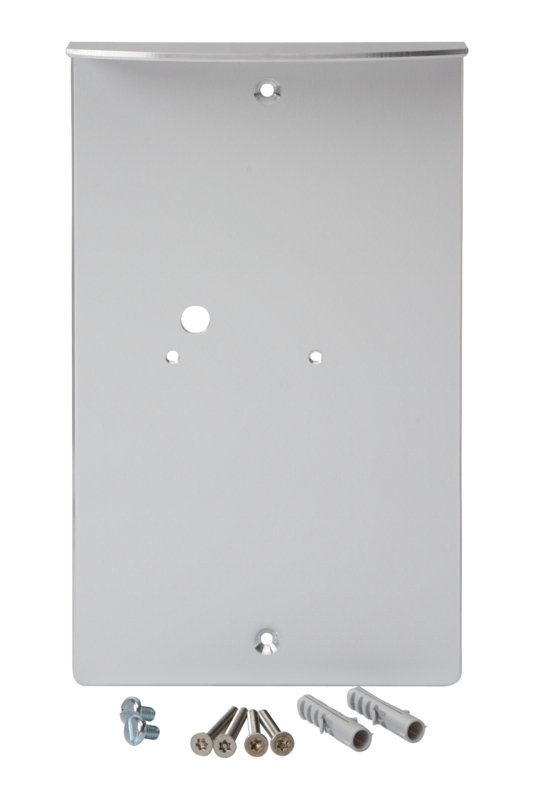 Edelstahl Wetterschutz Pultdach 300x200mm - Schutz Für Schalter & Briefkästen 1,5mm Stark