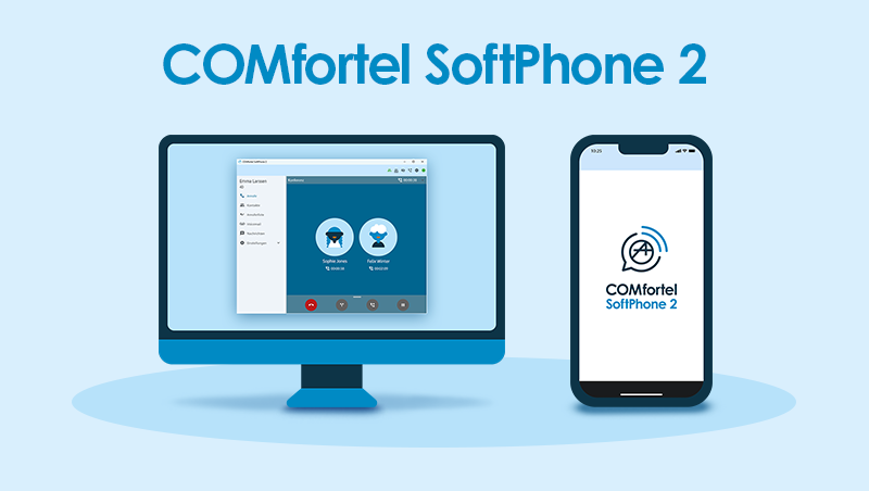 New – Software update 1.4.12 for COMfortel SoftPhone 2 (Windows & macOS)